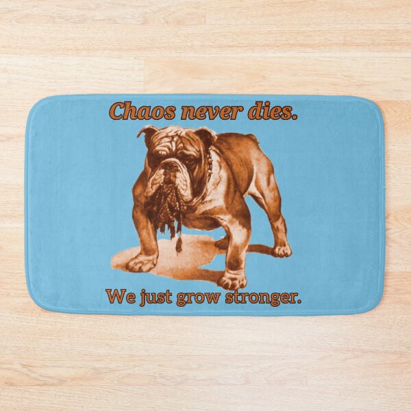 Item preview, How to deal with failure(Chaos never dies we just grow stronger ,cool bulldog staring design) designed and sold by JIMMYKIVUTI.