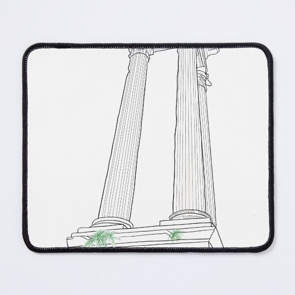 Item preview, Temple of Apollo Doodle designed and sold by jackiesgems.