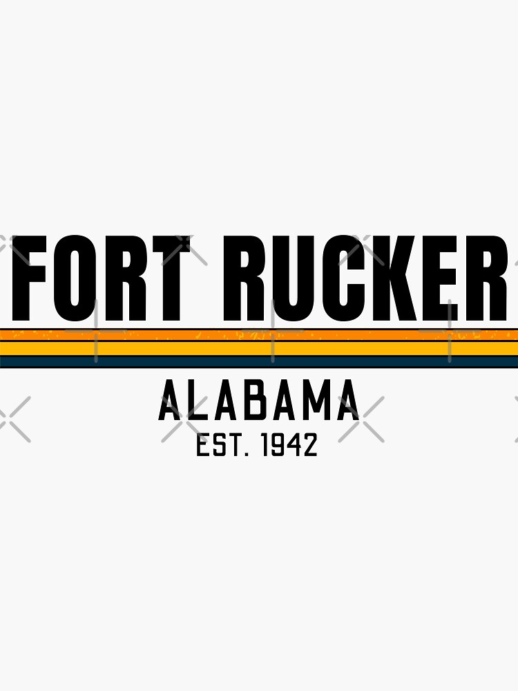 "Fort Rucker In Alabama Army Base" Sticker for Sale by laurelwig