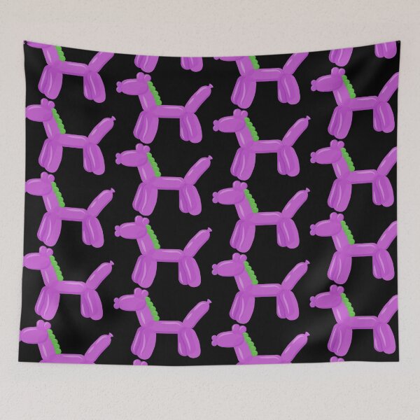 Item preview, PURPLE HORSE BALLOON, NEON PURPLE ANIMAL BALLOON designed and sold by Terevela.