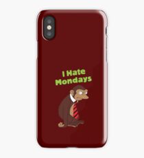 i Hate Mondays iPhone Case/Skin