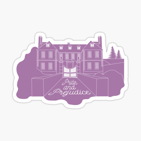 Jane Austen - Pride and Prejudice, Longbourn Sticker