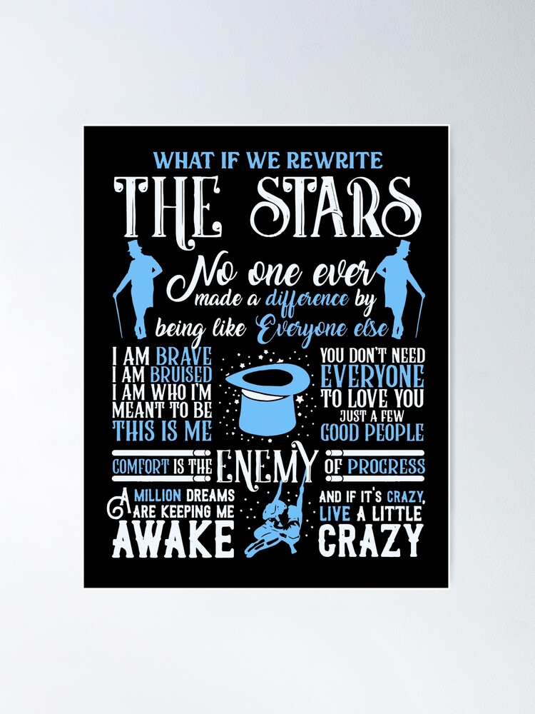 Greatest Showman Inspired Print: Make a Difference Quote Art 