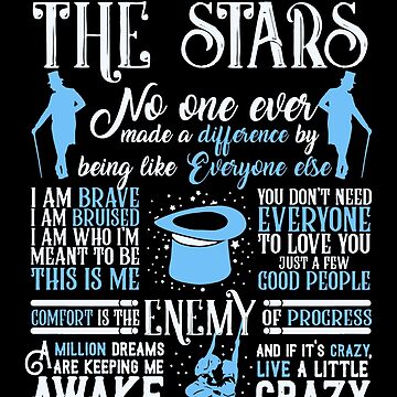 Greatest Showman Inspired Print: Make a Difference Quote Art 