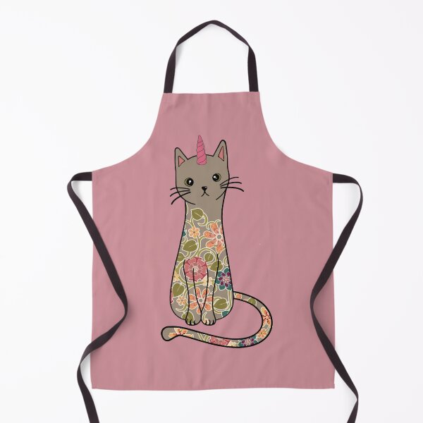 Item preview, Unicorn Cat, Floral Caticorn Art designed and sold by Alondra.