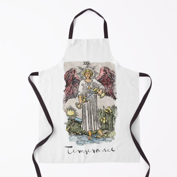 Item preview, Temperance Major Arcana RWS Tarot Card Painting designed and sold by ApolloTarot.