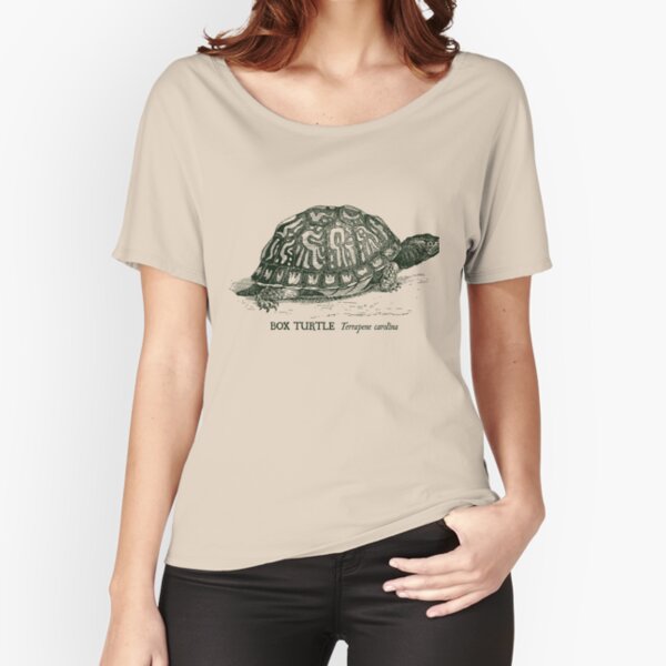 Box Turtle - Vintage scientific illustration Relaxed Fit T-Shirt