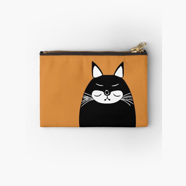 Item preview, Daruma black cat, Japanese symbol of good luck  [3] designed and sold by KOTOdesign.