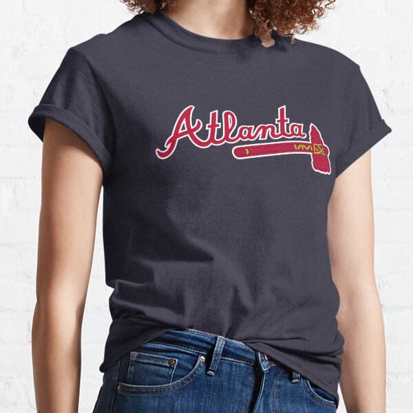 Toddler Nike Ronald Acuna Jr. Navy Atlanta Braves Player Name & Number - T- Shirt