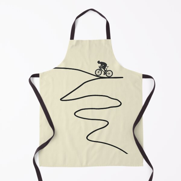 Item preview, Cycling Line Art (black) designed and sold by Anup K.
