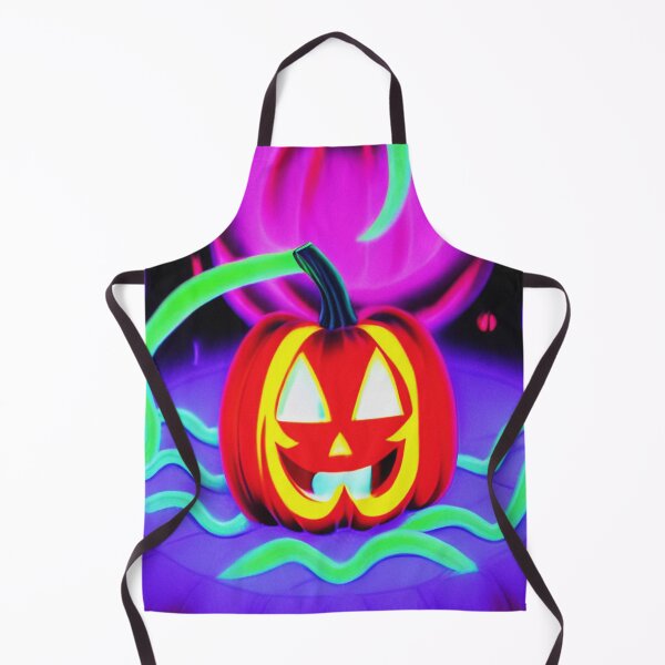 Item preview, Retro Neon Pumpkin designed and sold by Glow4Gold.