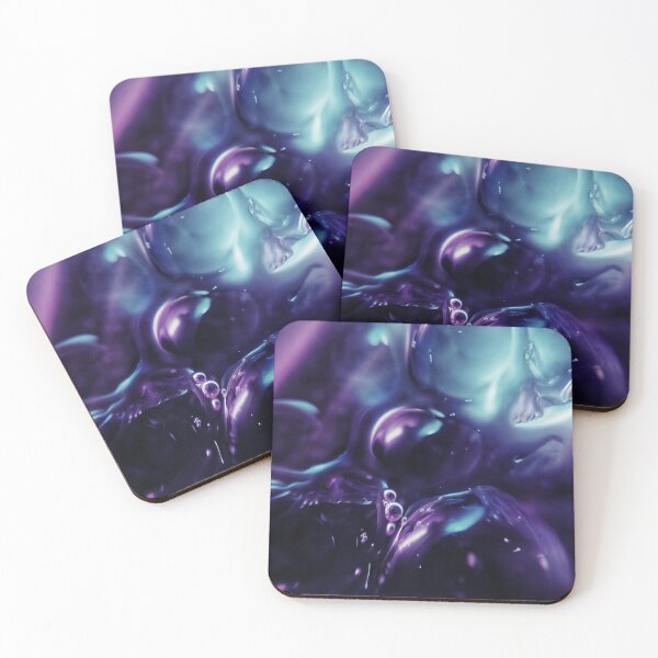 Item preview, Blue and Purple Bubbles design designed and sold by Splendourlane.