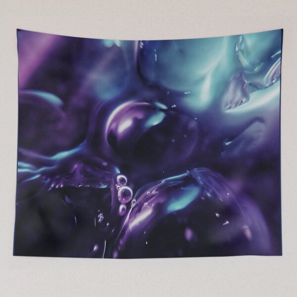 Item preview, Blue and Purple Bubbles design designed and sold by Splendourlane.