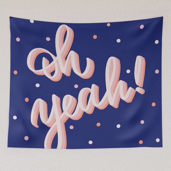 Item preview, Oh Yeah  designed and sold by Ilze Lucero.