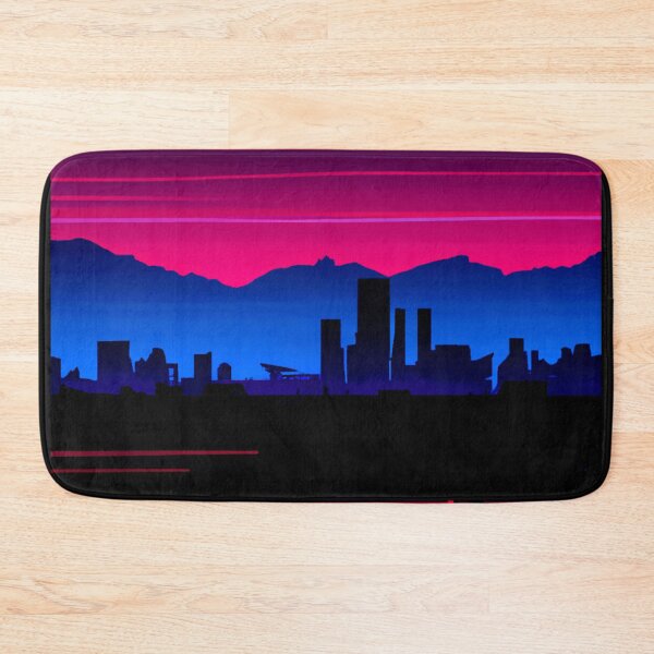 Item preview, Synthwave city designed and sold by SJG-digital.