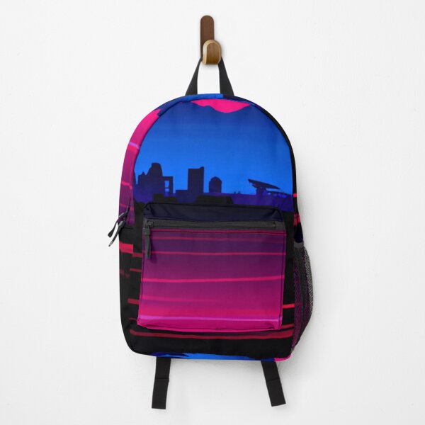 Item preview, Synthwave city designed and sold by SJG-digital.