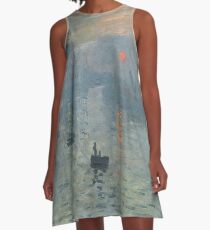 Claude Monet - Impression, Soleil Levant A-Line Dress