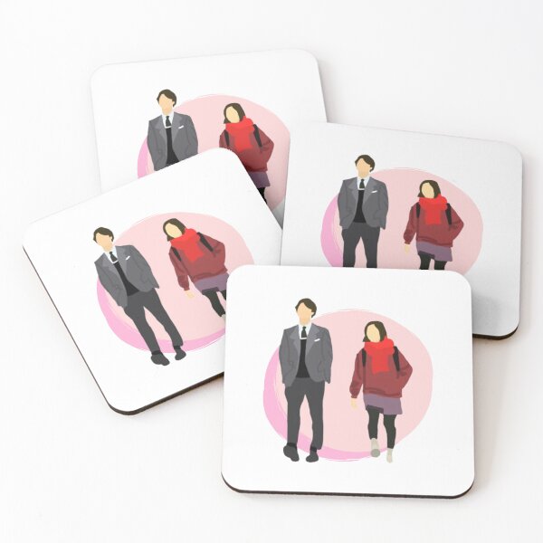 Item preview, The Lonely and Great God brown love  go for a walk pink background designed and sold by paintingtour.
