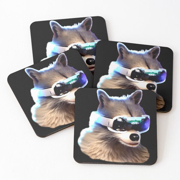 Item preview, Racoon in VR designed and sold by Digital-Davinci.