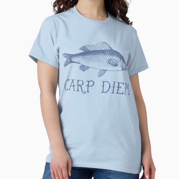 Item preview, Carp Diem - Vintage Scientific Illustration Plus a Pun! designed and sold by coalfrog.