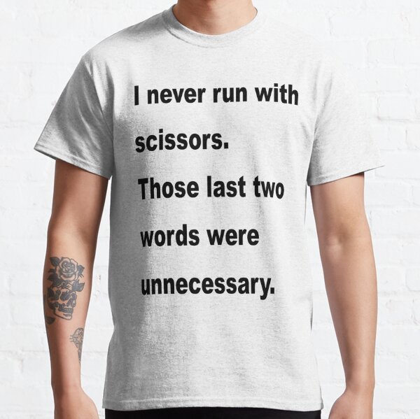 runs with scissors shirt