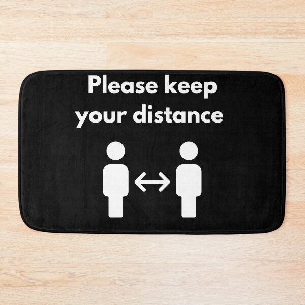 Item preview, Please keep your distance essential t-shirt designed and sold by OneDayCollected.