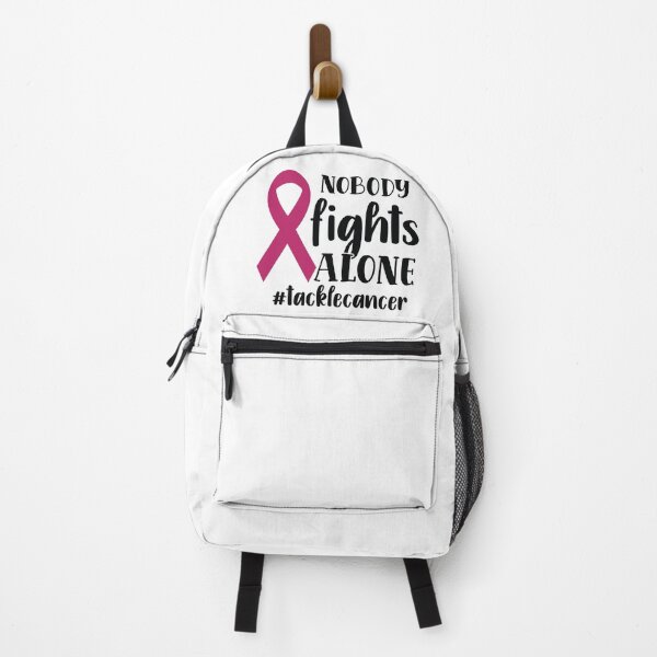 Item preview, Breast Cancer Survivor. Nobody fights alone. #tacklecancer designed and sold by Deano's Designs.