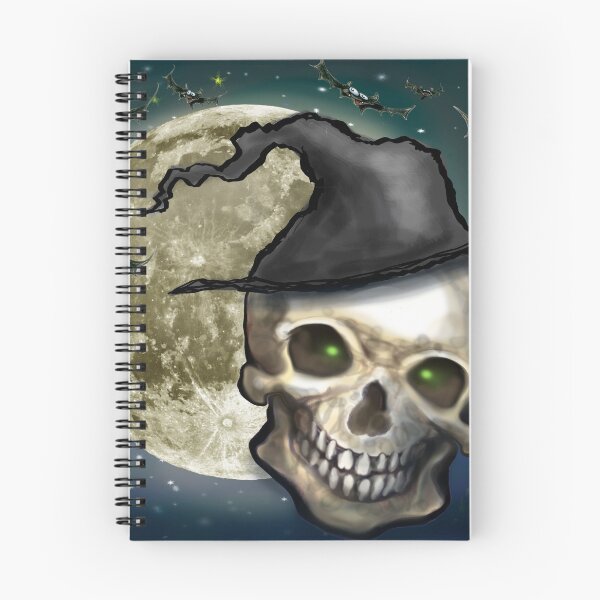 Item preview, Witchy Skull designed and sold by Kevin Middleton.