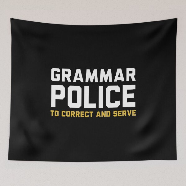 Item preview, Grammar Police designed and sold by primerocktee.
