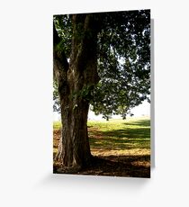 Strong Tree Greeting Card