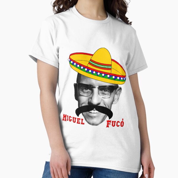 Item preview, Michel Foucault el mexicano designed and sold by Evil Hand.