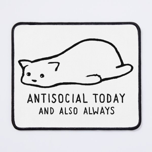 Item preview, Fox Shiver™ - Antisocial Today and Also Always designed and sold by Fox Shiver.