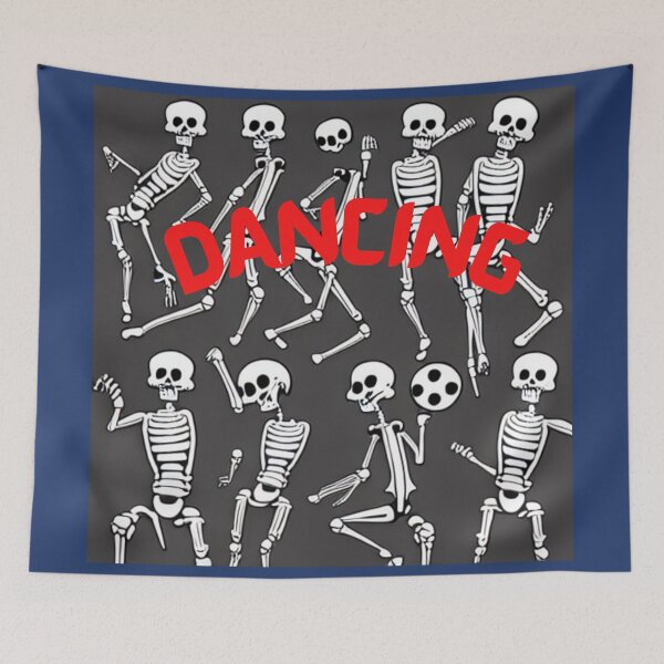 Item preview,  DANCING SKELETONS designed and sold by starfishstuff.