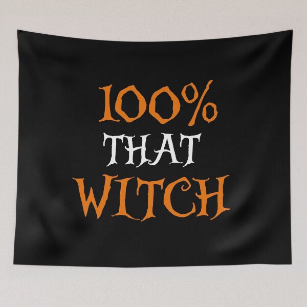 Item preview, 100% That Witch Funny Halloween Vintage Halloween designed and sold by retrippy.