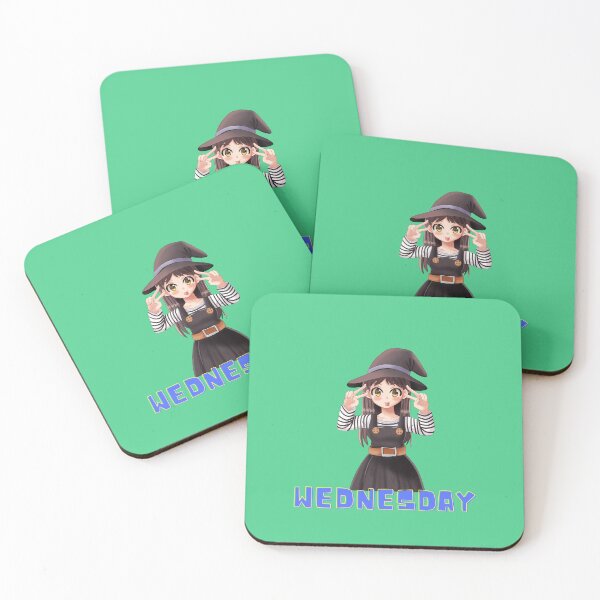 Item preview, Wednesday Anime Wizard Girl Day of the Week designed and sold by TajfunX.