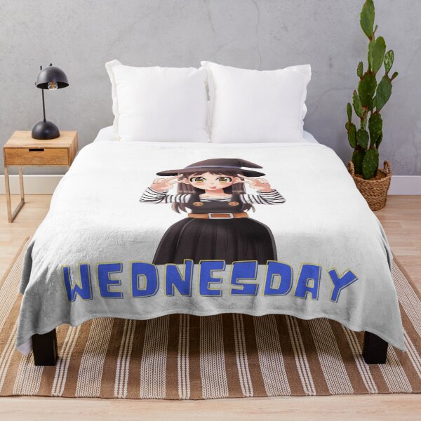 Item preview, Wednesday Anime Wizard Girl Day of the Week designed and sold by TajfunX.