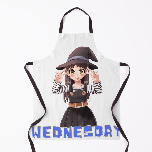 Item preview, Wednesday Anime Wizard Girl Day of the Week designed and sold by TajfunX.