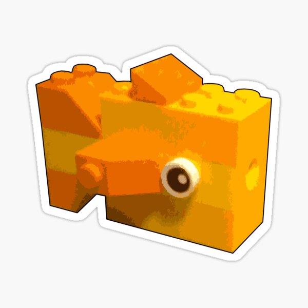 Brick Creations - Goldfish Sticker