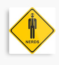 Nerds Metal Print