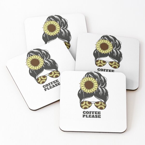 Item preview, Messy Bun Coffee Please designed and sold by BeeGeesDesigns.