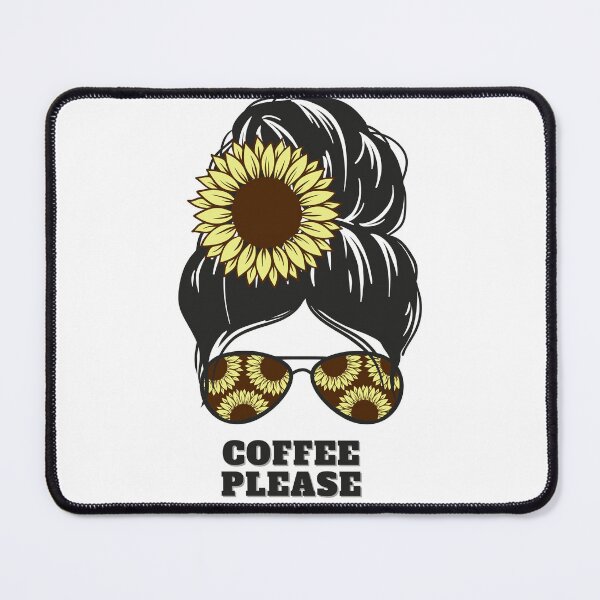 Item preview, Messy Bun Coffee Please designed and sold by BeeGeesDesigns.