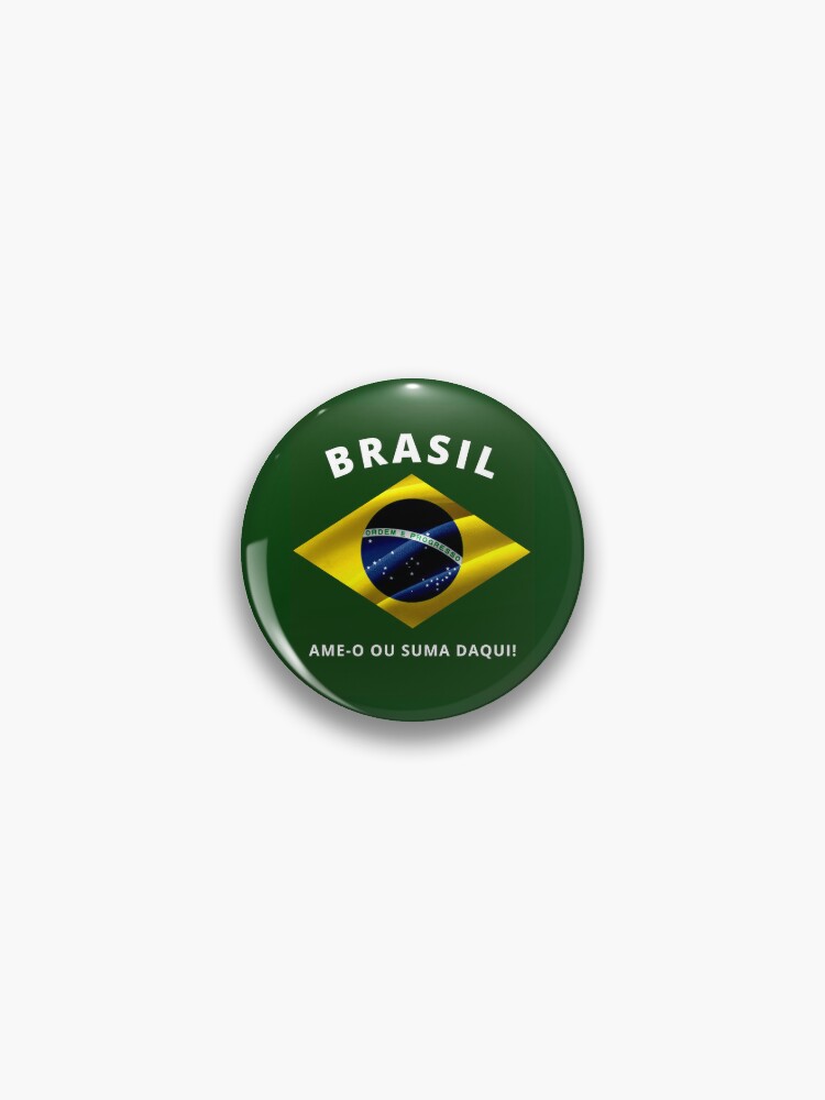 Empire of Brazil flag Pin for Sale by Tonbbo