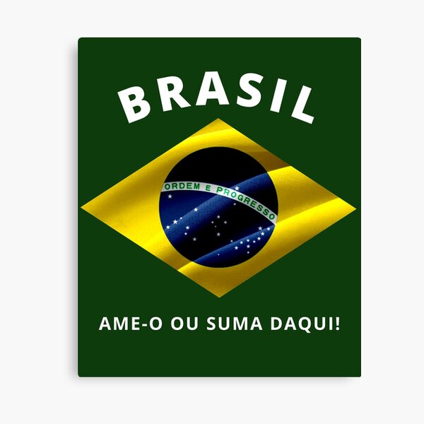 Bandeira Do Brasil Canvas Prints for Sale