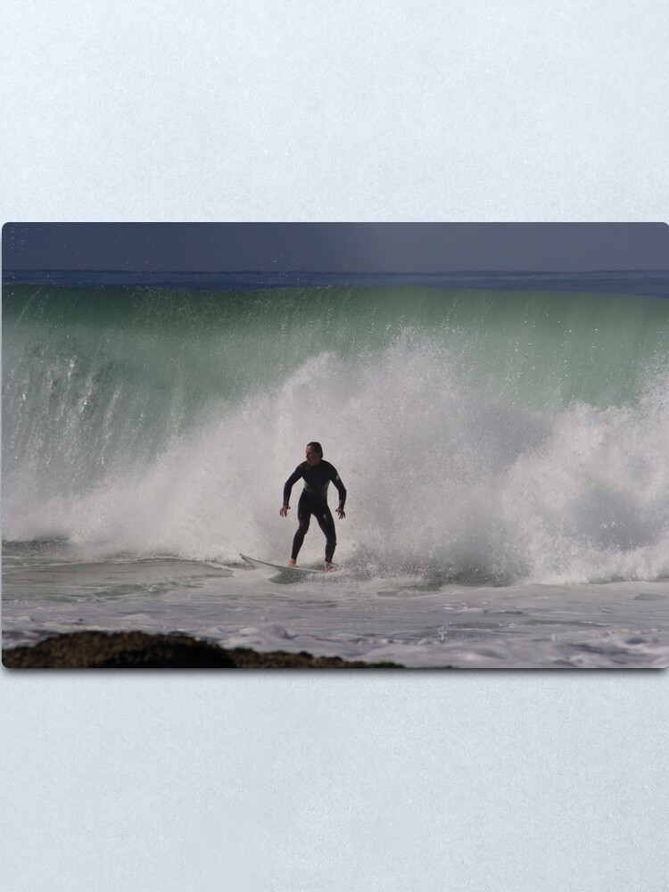 Alternate view of Wall of Water Metal Print