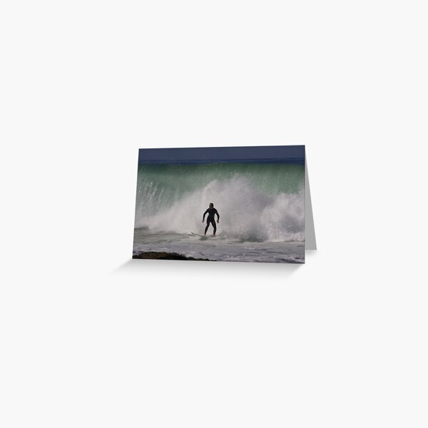 Wall of Water Greeting Card