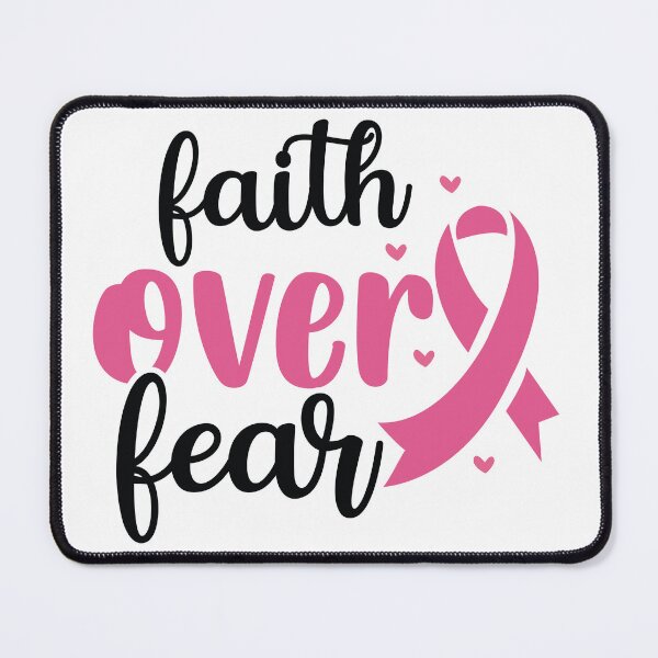 Item preview, Breast Cancer Awareness.  Faith Over Fear designed and sold by Deano's Designs.