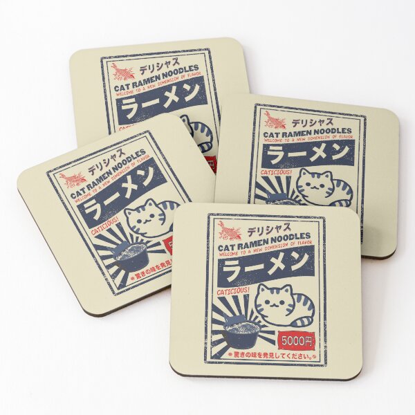 Item preview, Cat Ramen  designed and sold by TheSamuraiCat.