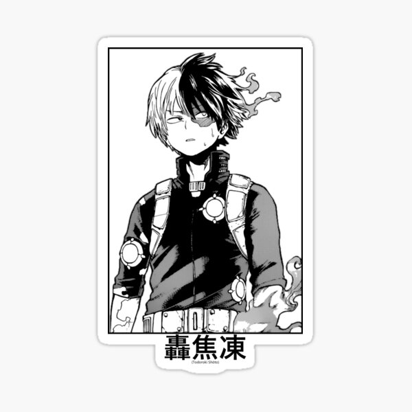 Todoroki Shōto Pegatina