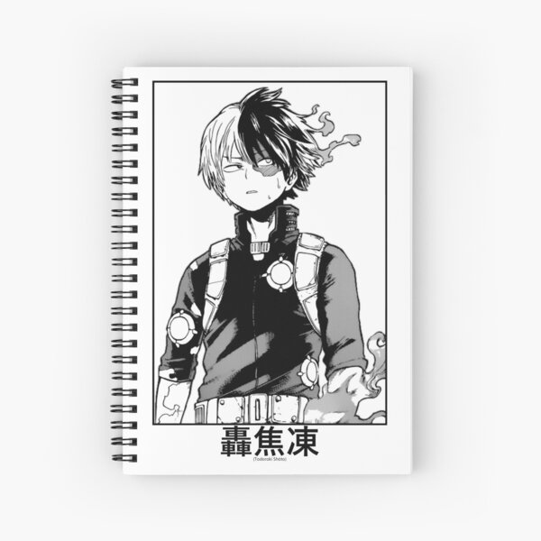 Todoroki Shōto Spiral Notebook