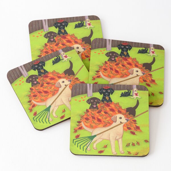 Item preview, Autumn Day Labradors designed and sold by HappyLabradors.